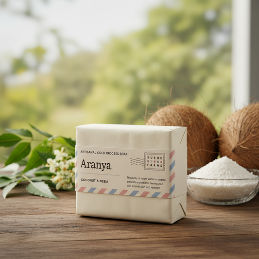 Neem Cold Pressed Soap – Aranya
