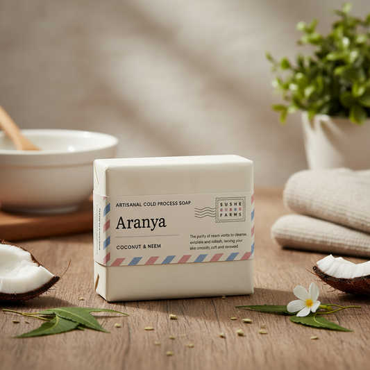 Neem Cold Pressed Soap – Aranya