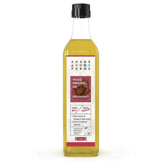 Wood Pressed Groundnut Oil