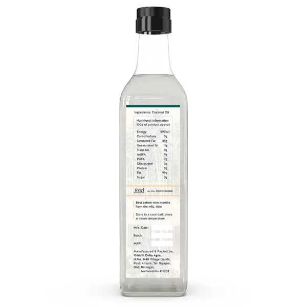 Wood Pressed Coconut Oil 1litre - Image 2