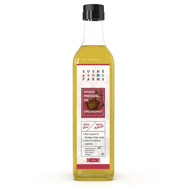 Wood Pressed Groundnut Oil 1litre